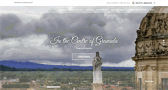 Desktop Screenshot of hostelgranadanicaragua.com